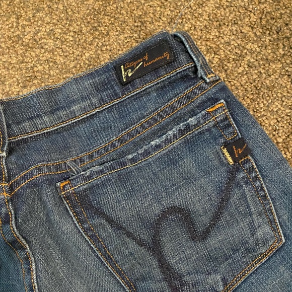 Womens Citizens of humanity low rise boot cut jeans - Picture 4 of 11